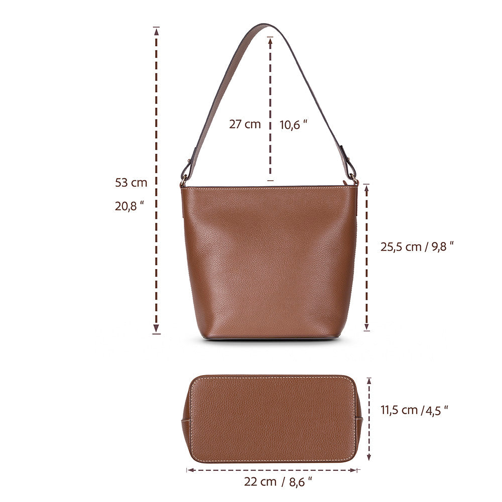 Women's Leather Bag - Elena