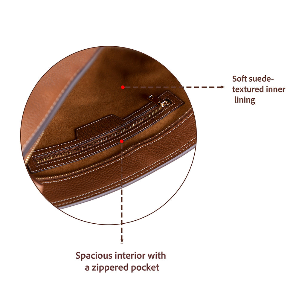 Women's Leather Bag - Elena