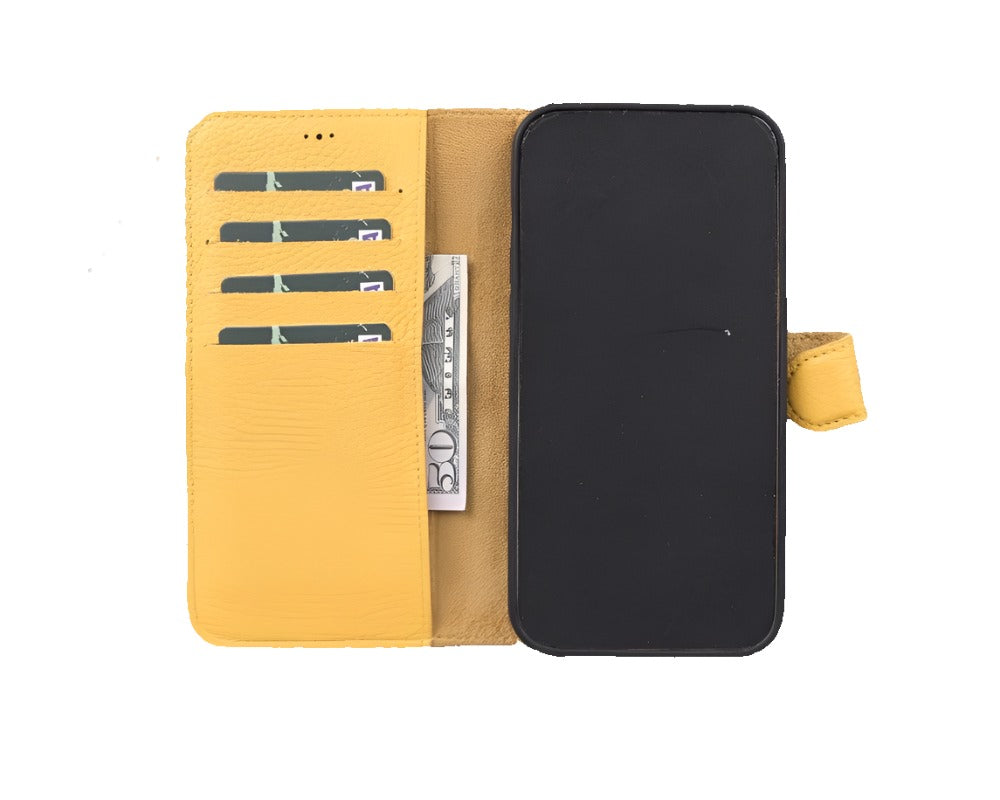 Apple iPhone 12 Series Detachable Leather Case / MW