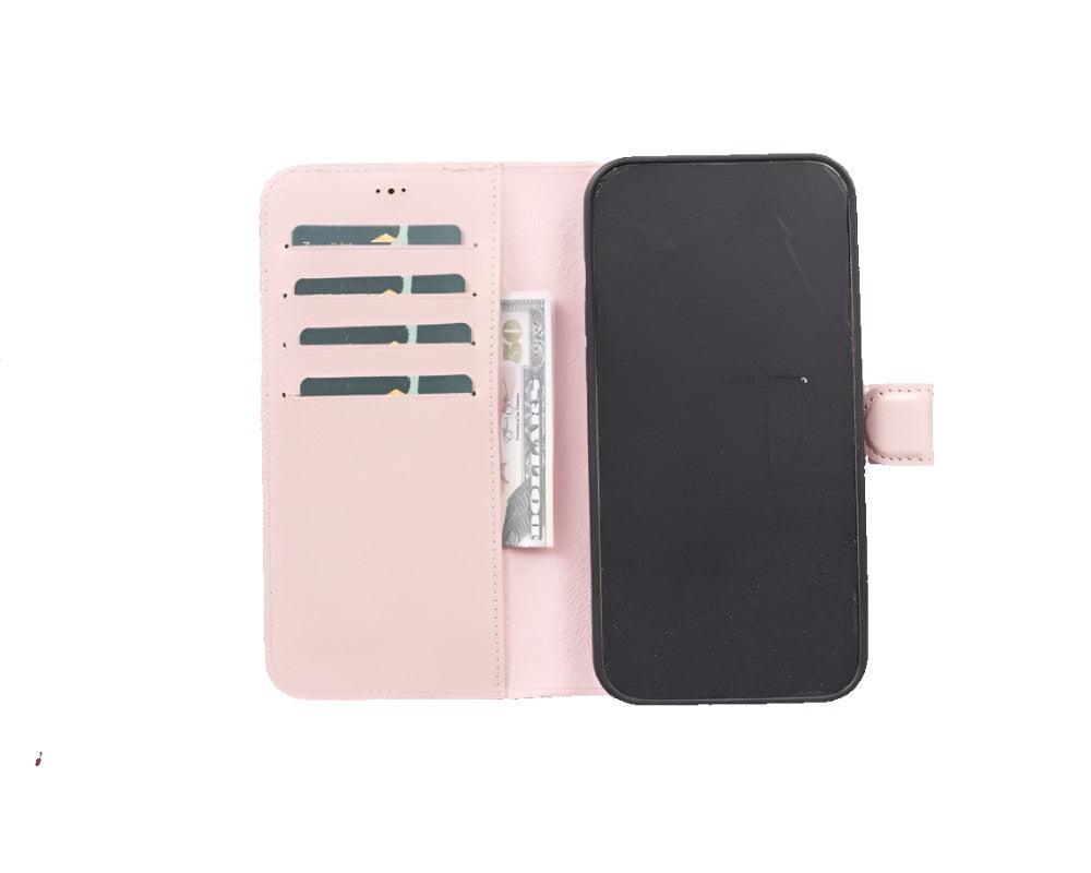 Apple iPhone 12 Series Detachable Leather Case / MW