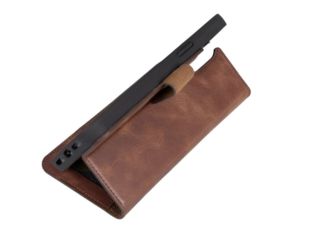 Apple iPhone 12 Series Detachable Leather Case / MW