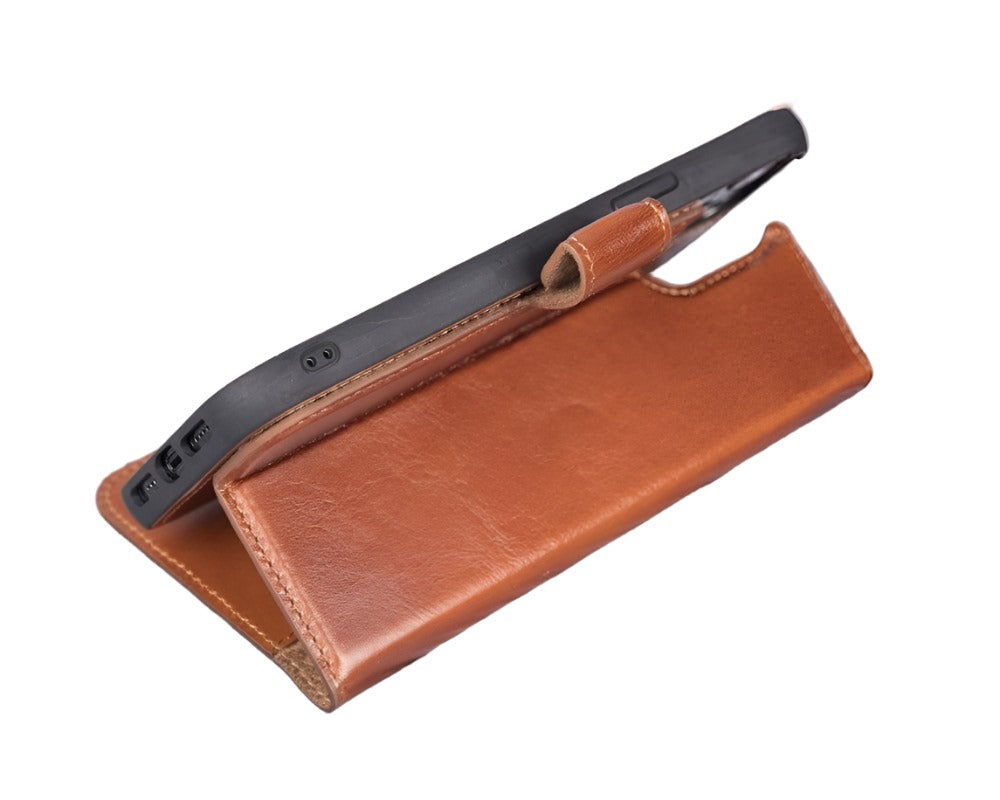 Apple iPhone 12 Series Detachable Leather Case / MW