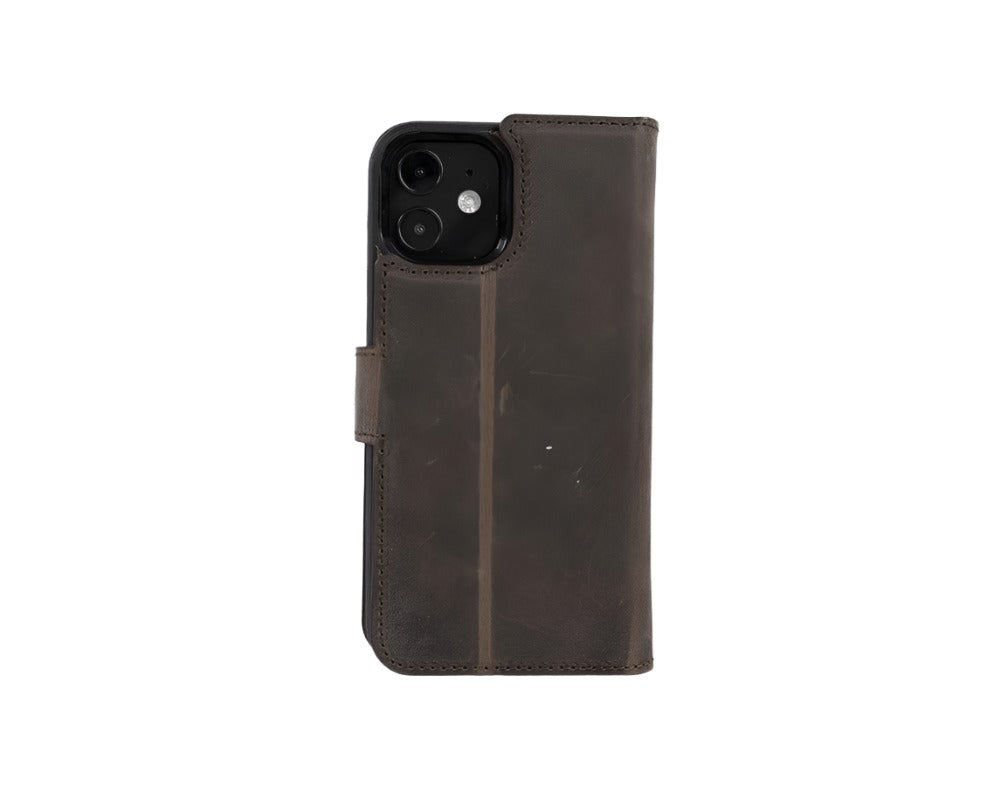 Apple iPhone 12 Series Detachable Leather Case / MW