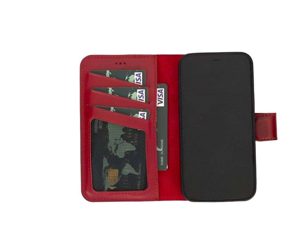 Apple iPhone 12 Series Detachable Leather Case / MW