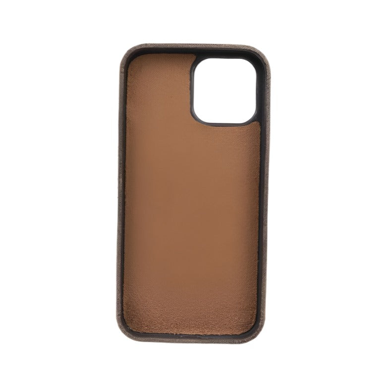 Apple iPhone IP13 Series Leather Case / RC-CC - Rock Cover Card Holder Bouletta