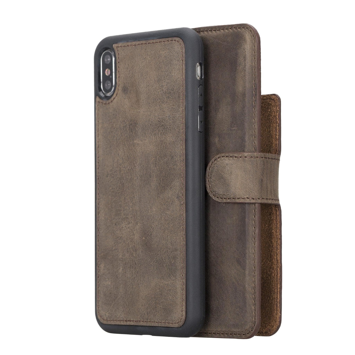 Apple iPhone XSM Detachable Leather Case / MW