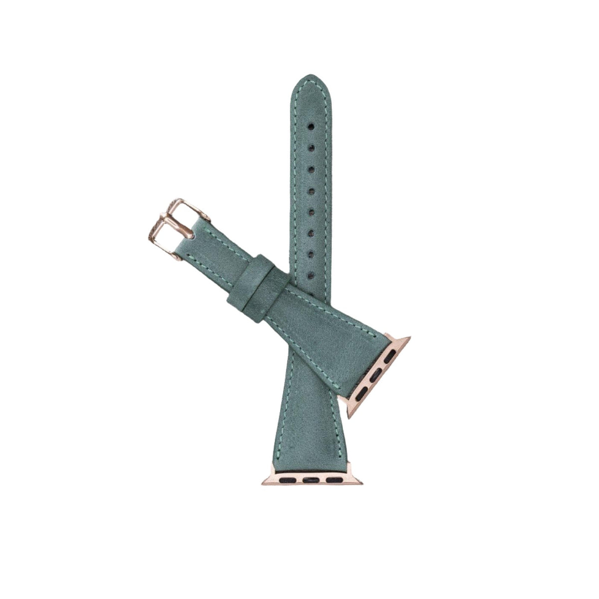Leather Apple Watch Bands - Clasic Slim Style
