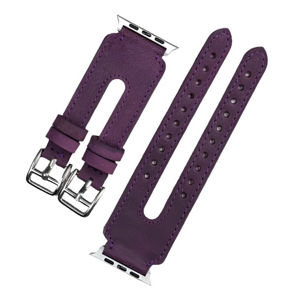 Leather Apple Watch Bands - Double Cuff DB Style G7