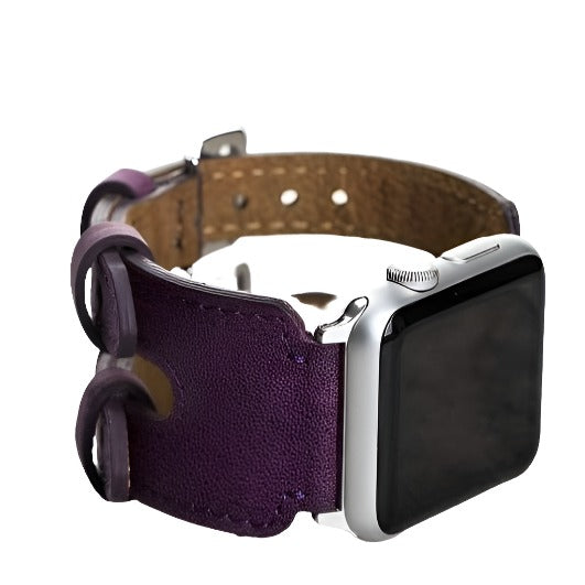 Leather Apple Watch Bands - Double Cuff DB Style G7