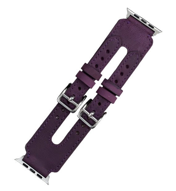 Leather Apple Watch Bands - Double Cuff DB Style G7