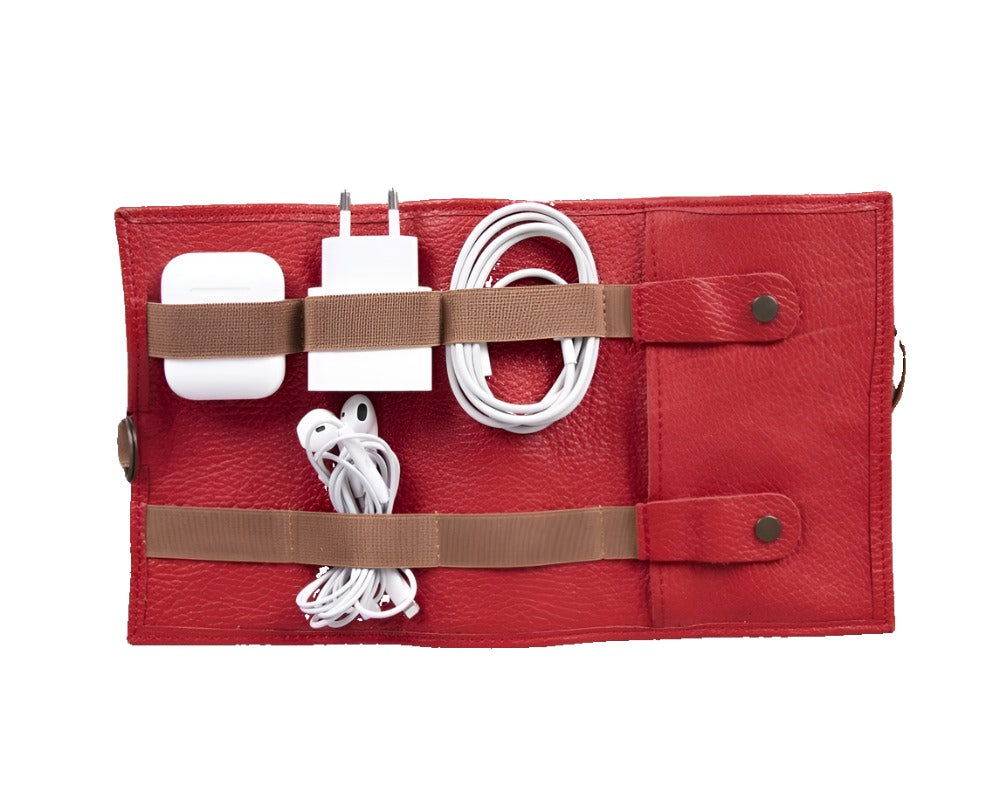Leather Cable Organizer ERC2