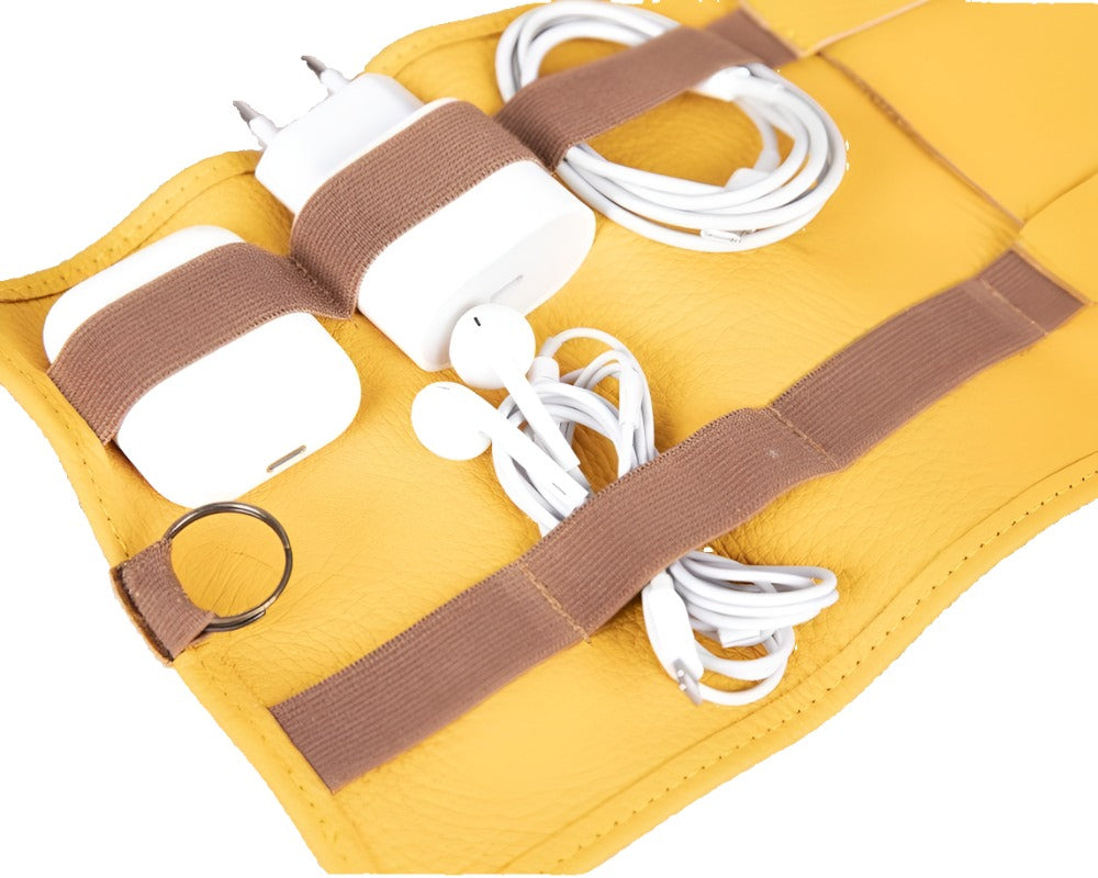 Leather Cable Organizer