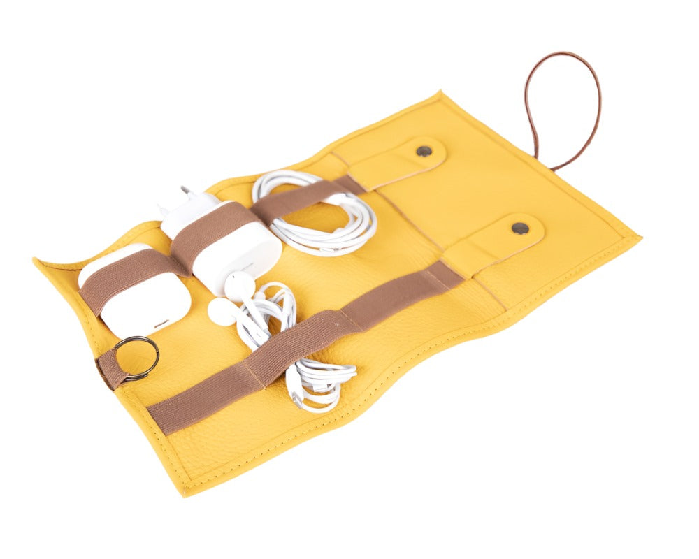 Leather Cable Organizer