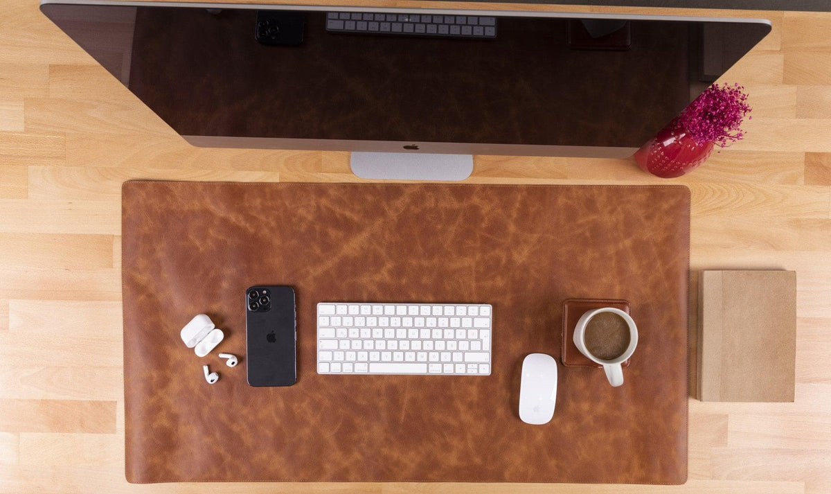 Leather Desk Mat 91x48