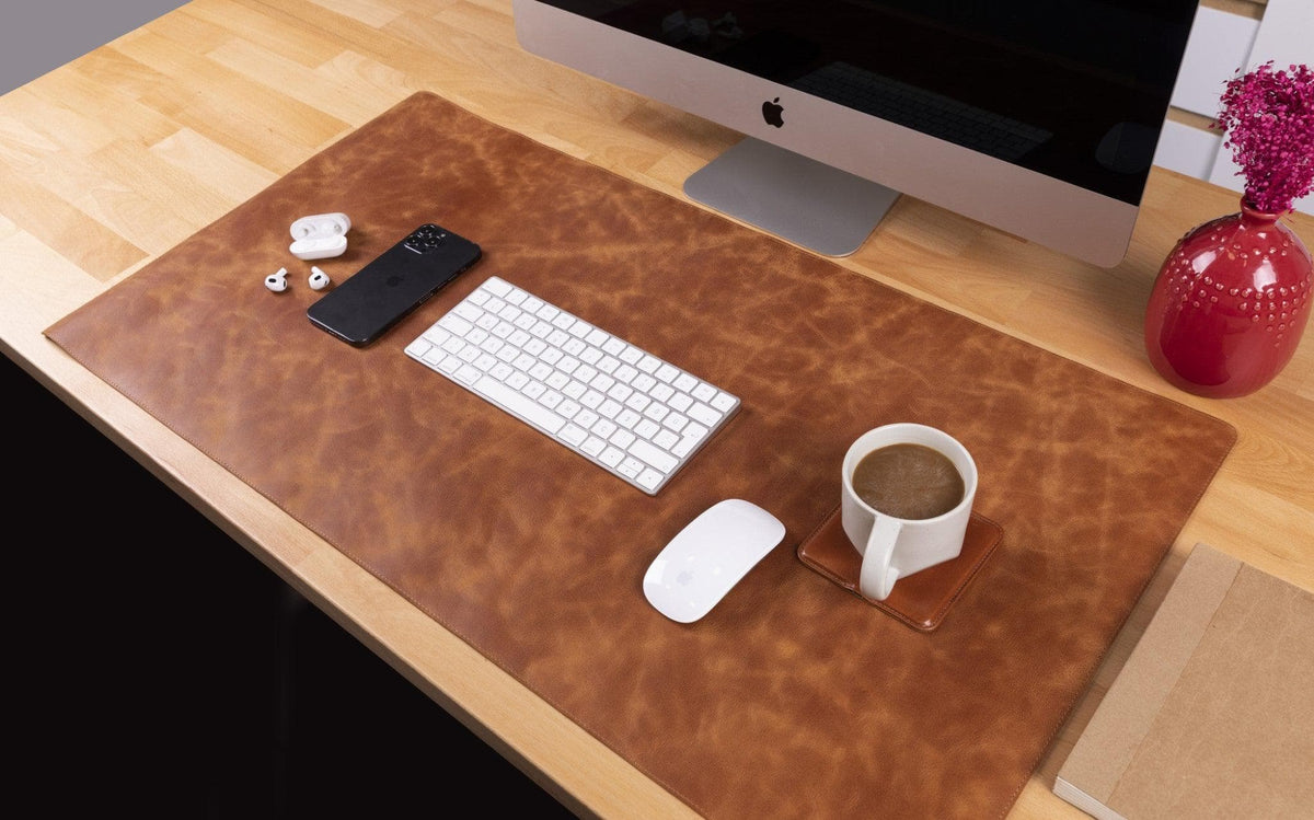Leather Desk Mat 91x48