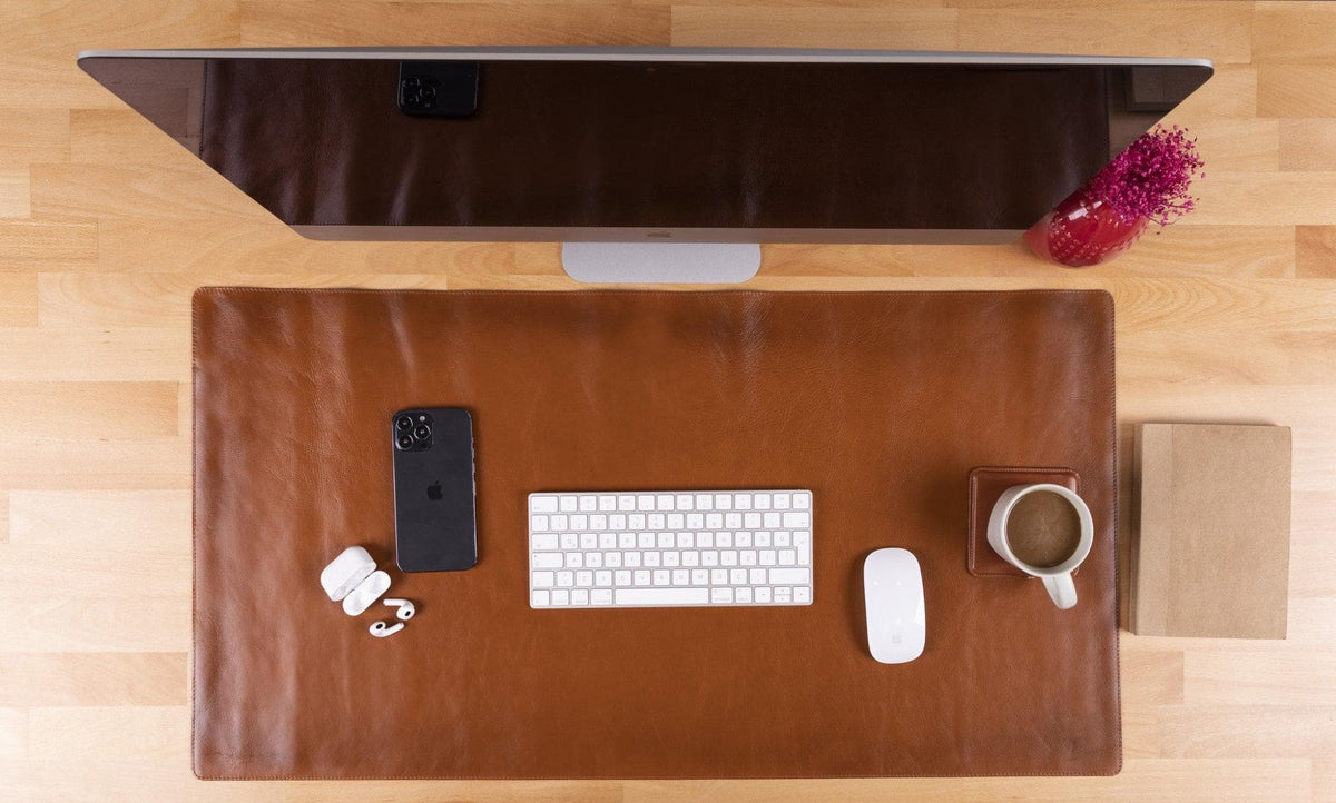 Leather Desk Mat 91x48