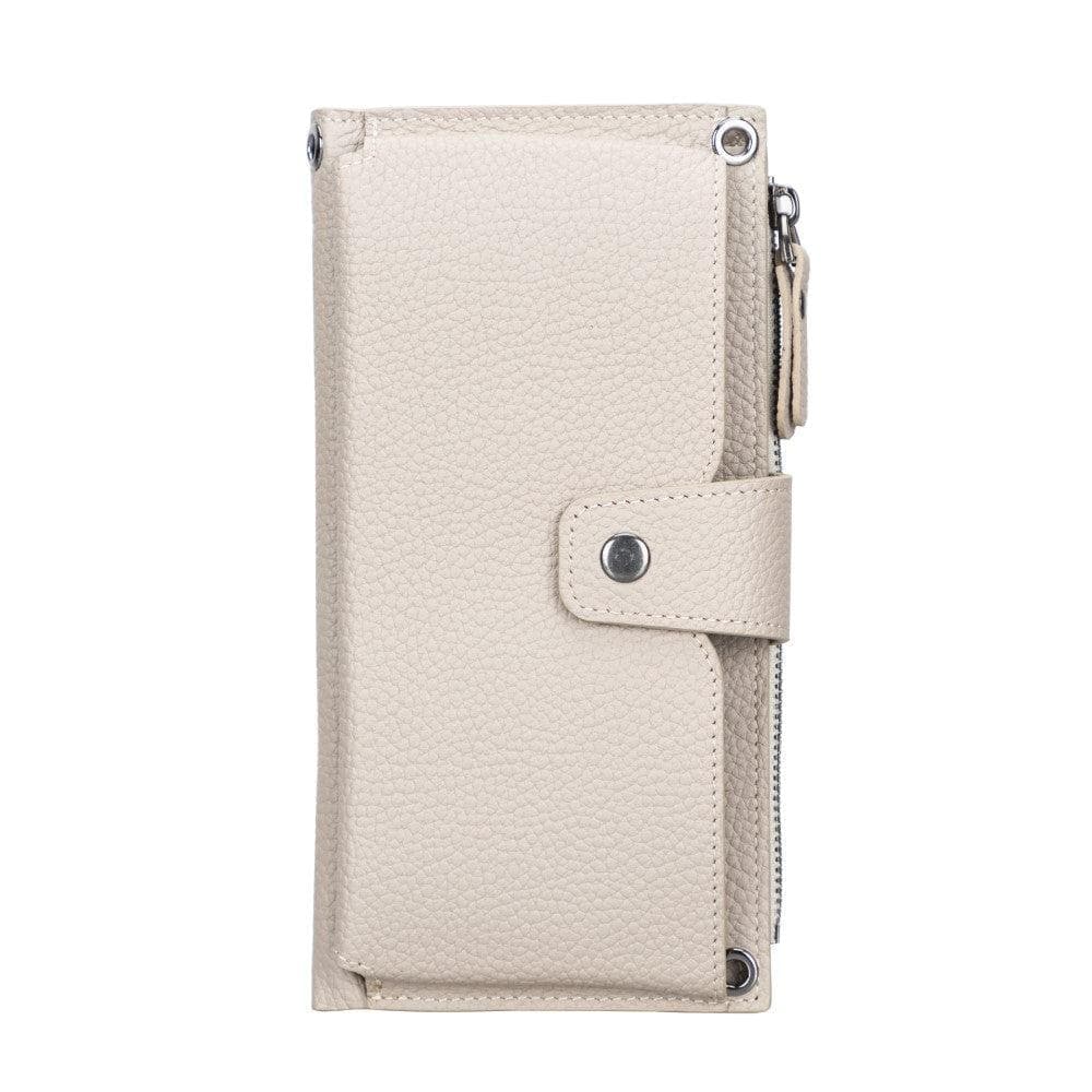 Lozan Leather Strap Wallet Mink Bouletta