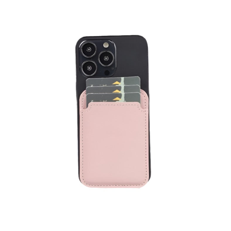 Maggy NE Magnetic Leather Card Holder