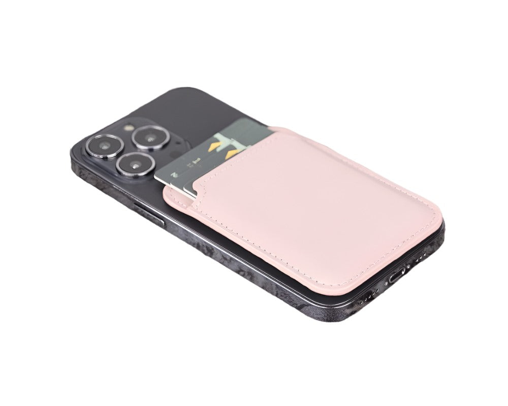 Maggy NE Magnetic Leather Card Holder