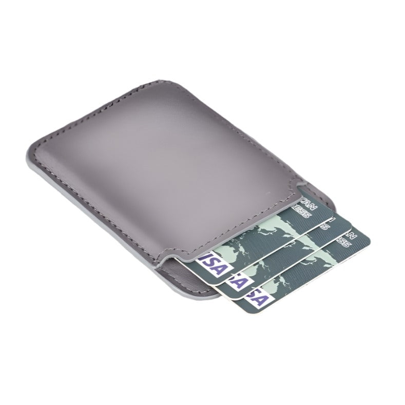 Maggy NE Magnetic Leather Card Holder
