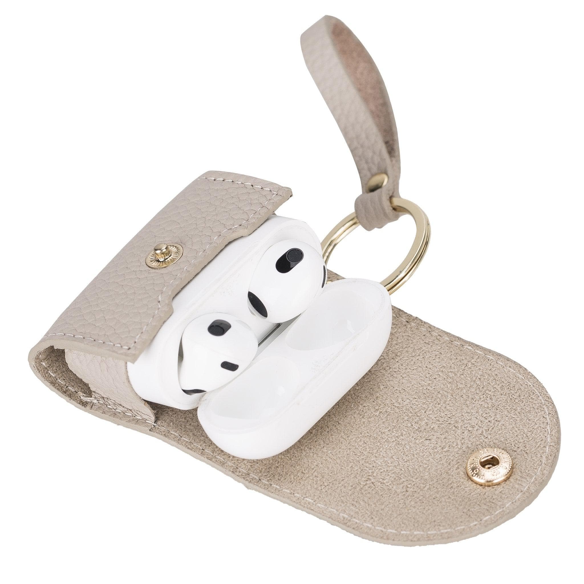 B2B -Mai Snap AirPods 3 Leather Case with Hook