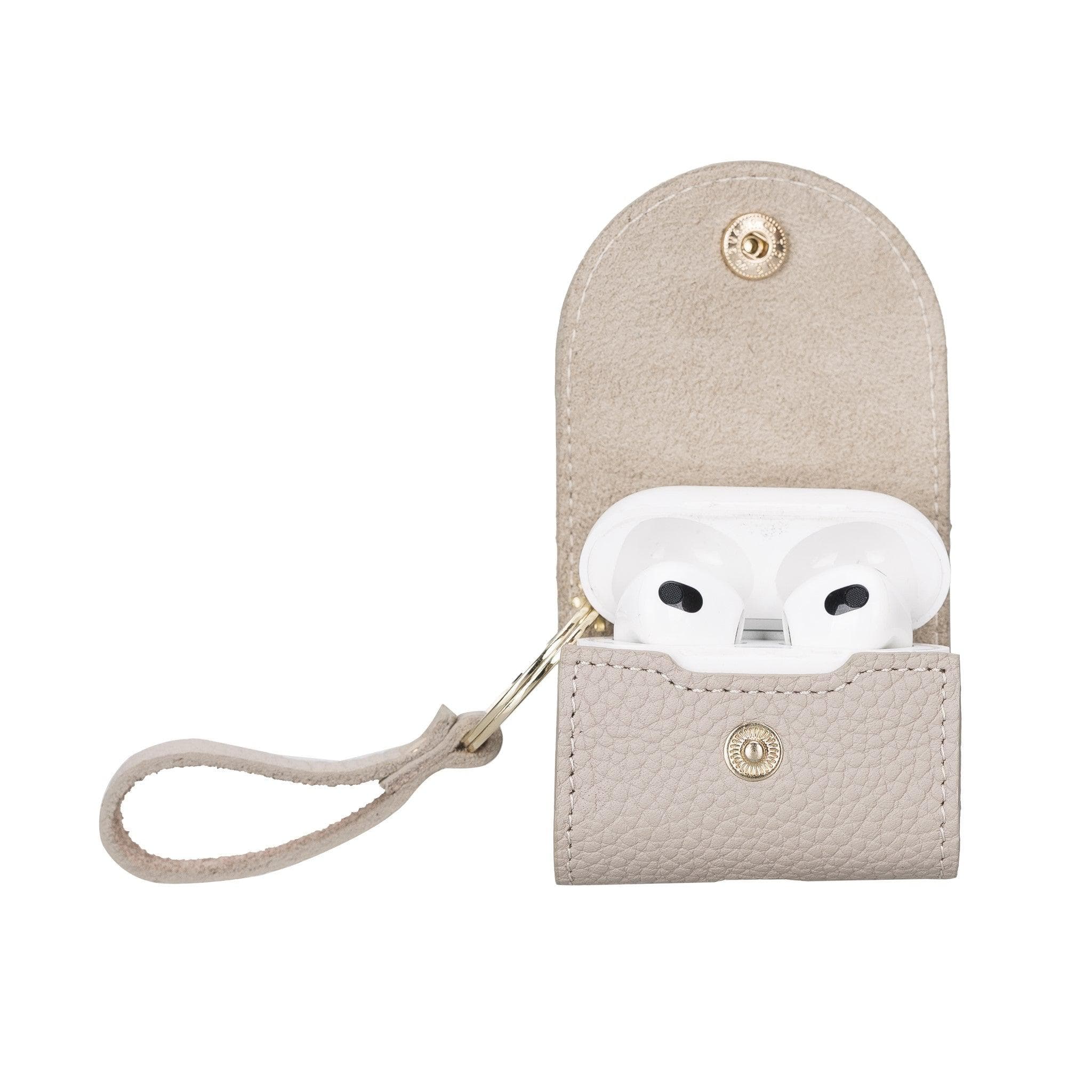 B2B -Mai Snap AirPods 3 Leather Case with Hook