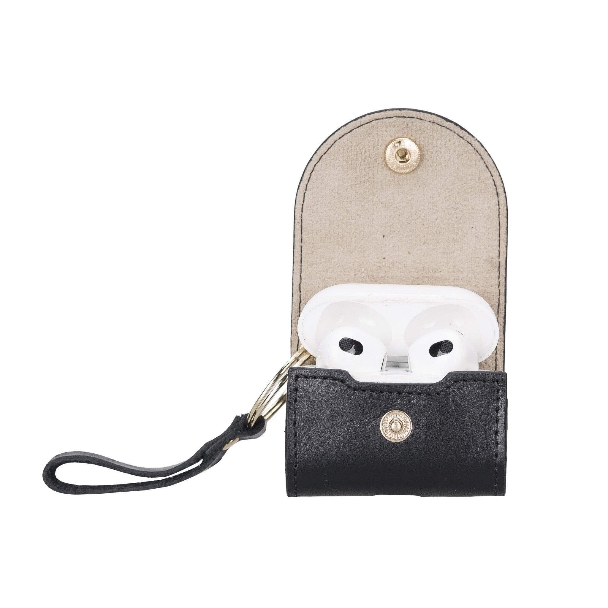 B2B -Mai Snap AirPods 3 Leather Case with Hook