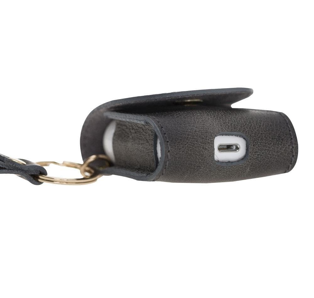 B2B -Mai Snap AirPods 3 Leather Case with Hook