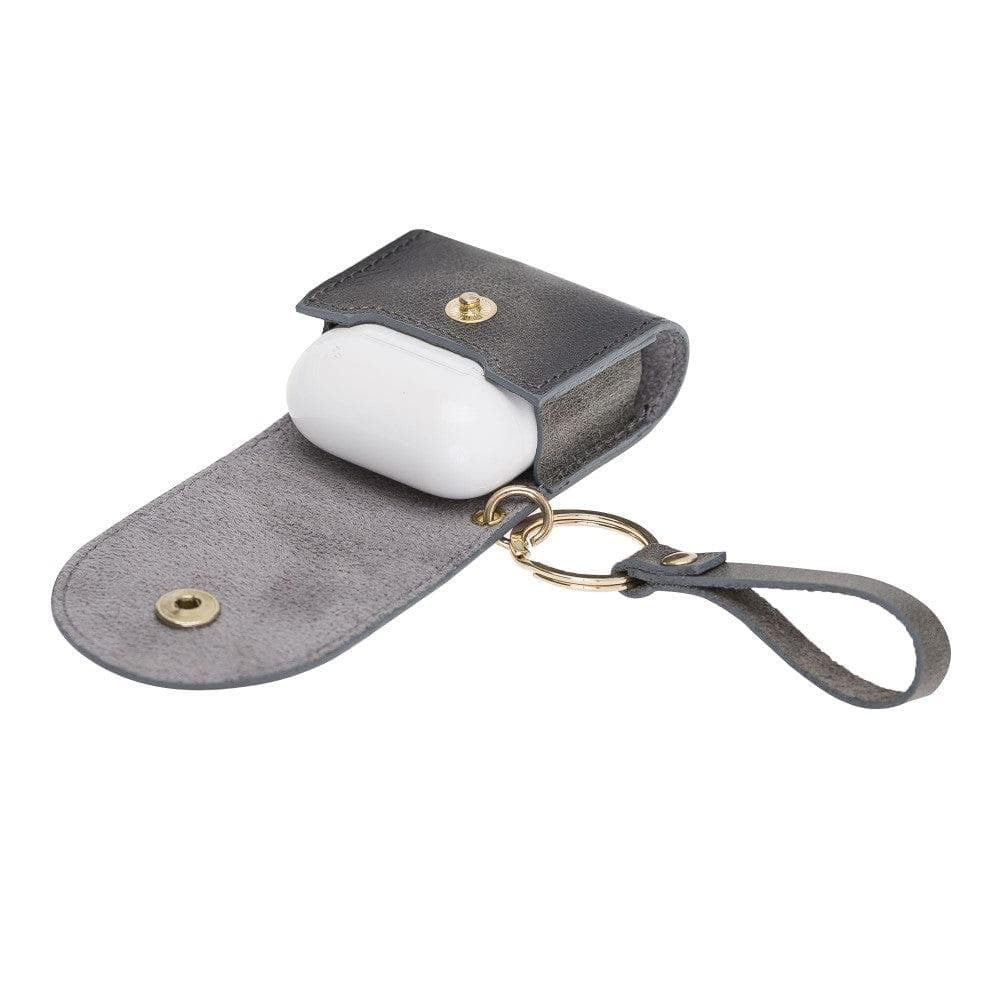 B2B -Mai Snap AirPods 3 Leather Case with Hook
