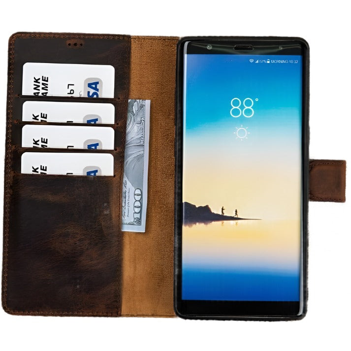 Samsung Galaxy Note 8 Detachable Leather Case / MW