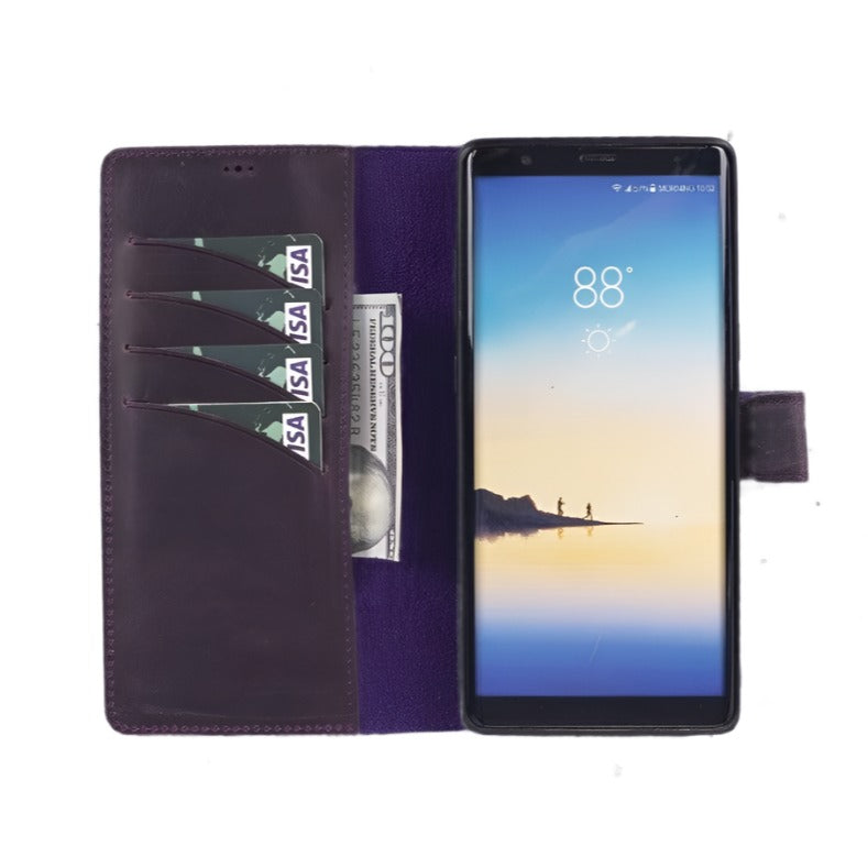Samsung Galaxy Note 9 Series Detachable Leather Case / MW