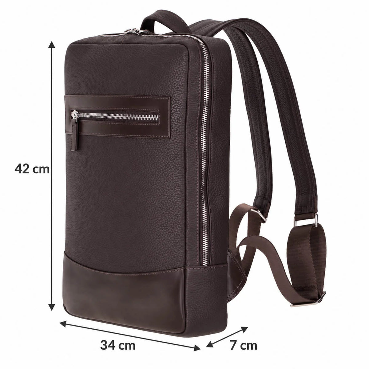 Genuine Leather Backpack - Marlow
