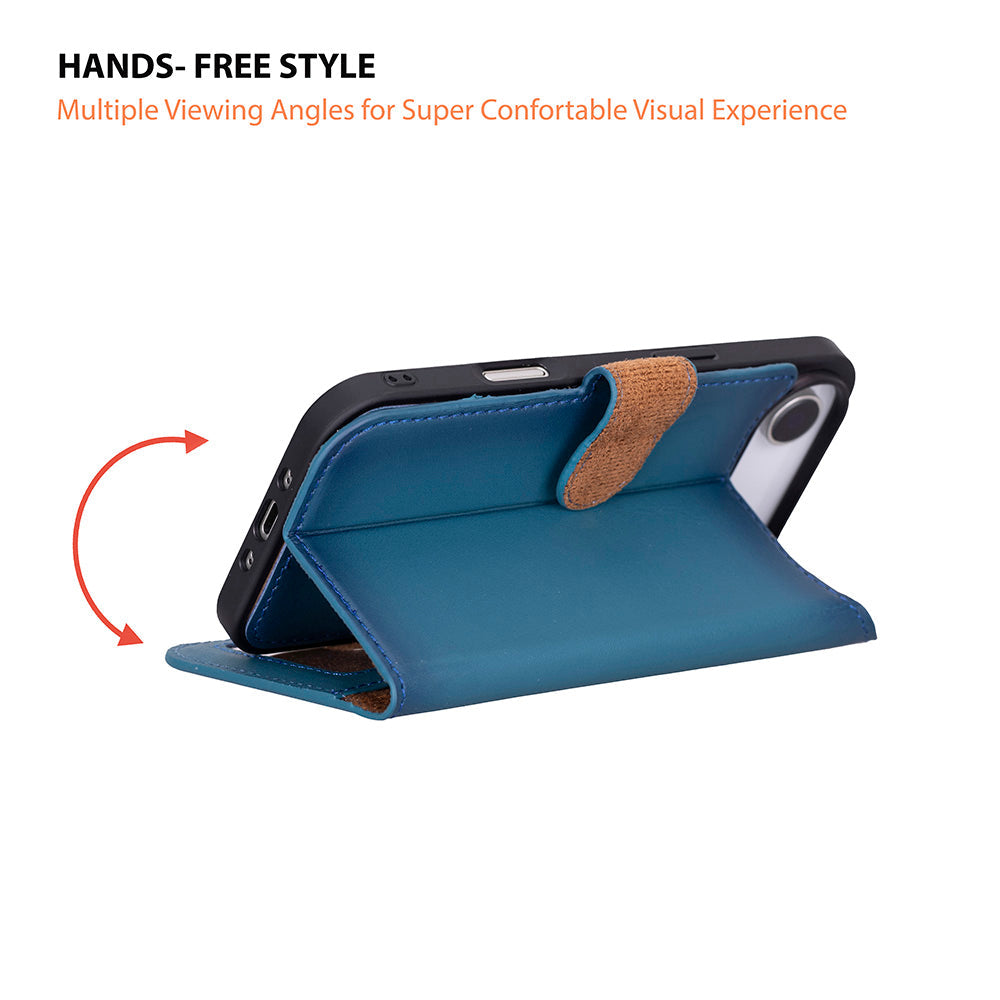 iPhone 17 Air Leather Detachable Wallet Case - Magic Wallet