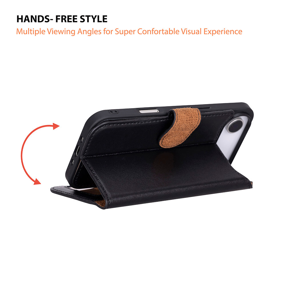 iPhone 17 Air Leather Detachable Wallet Case - Magic Wallet