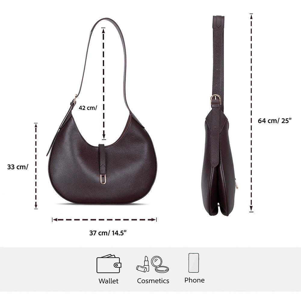 Women's Leather Bag - Rosa