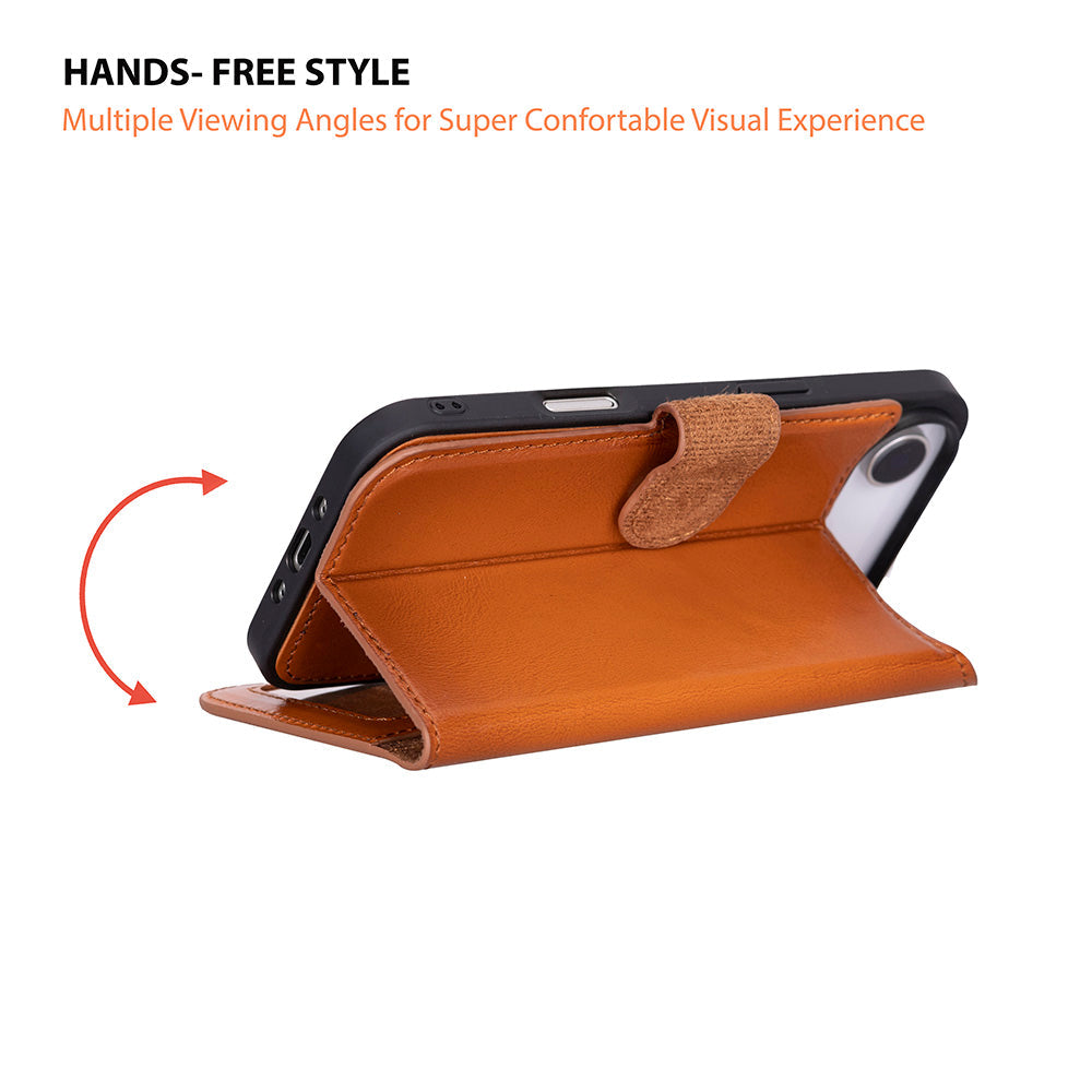 iPhone 17 Air Leather Detachable Wallet Case - Magic Wallet