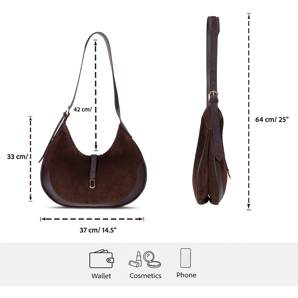 Women's Leather Bag - Rosa