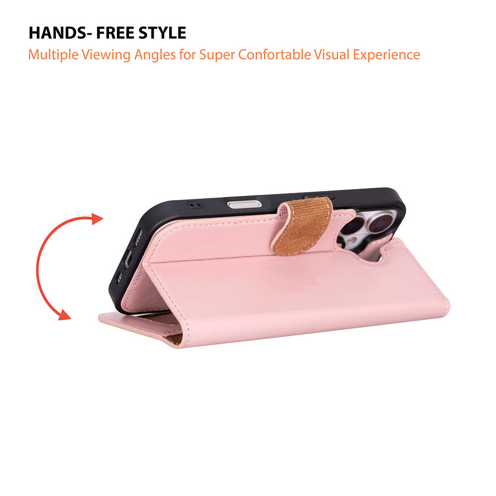 iPhone 17 Leather Detachable Wallet Case - Magic Wallet