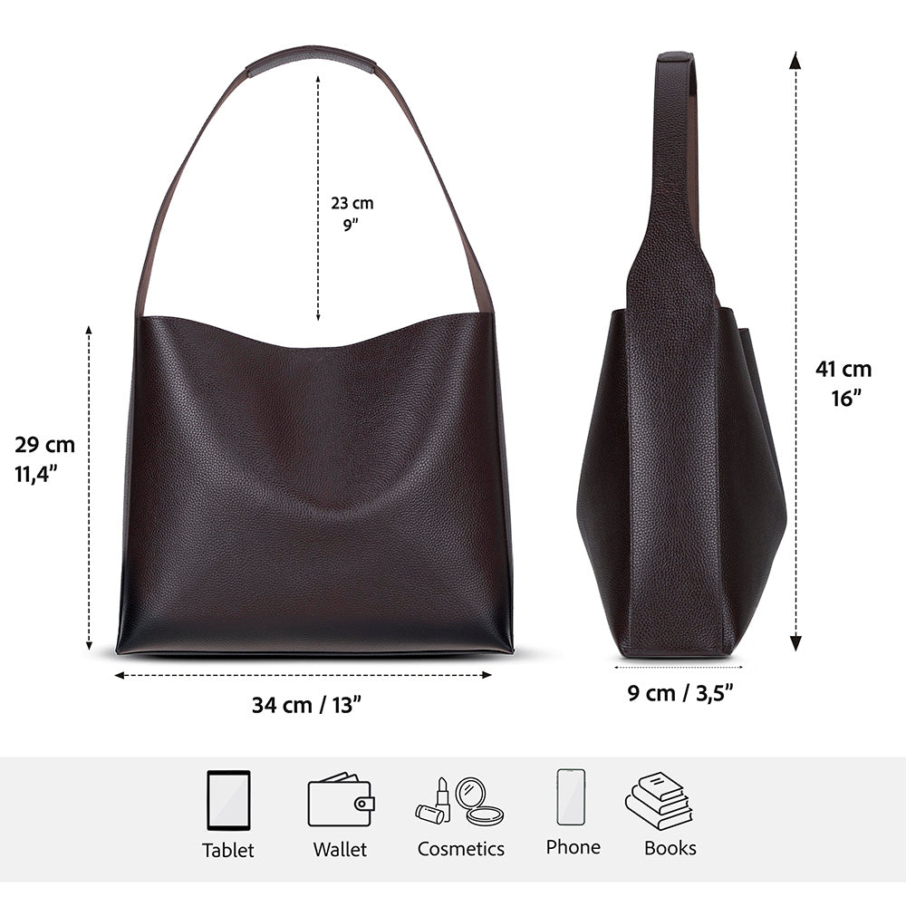 Leather Women's Bag - Stella