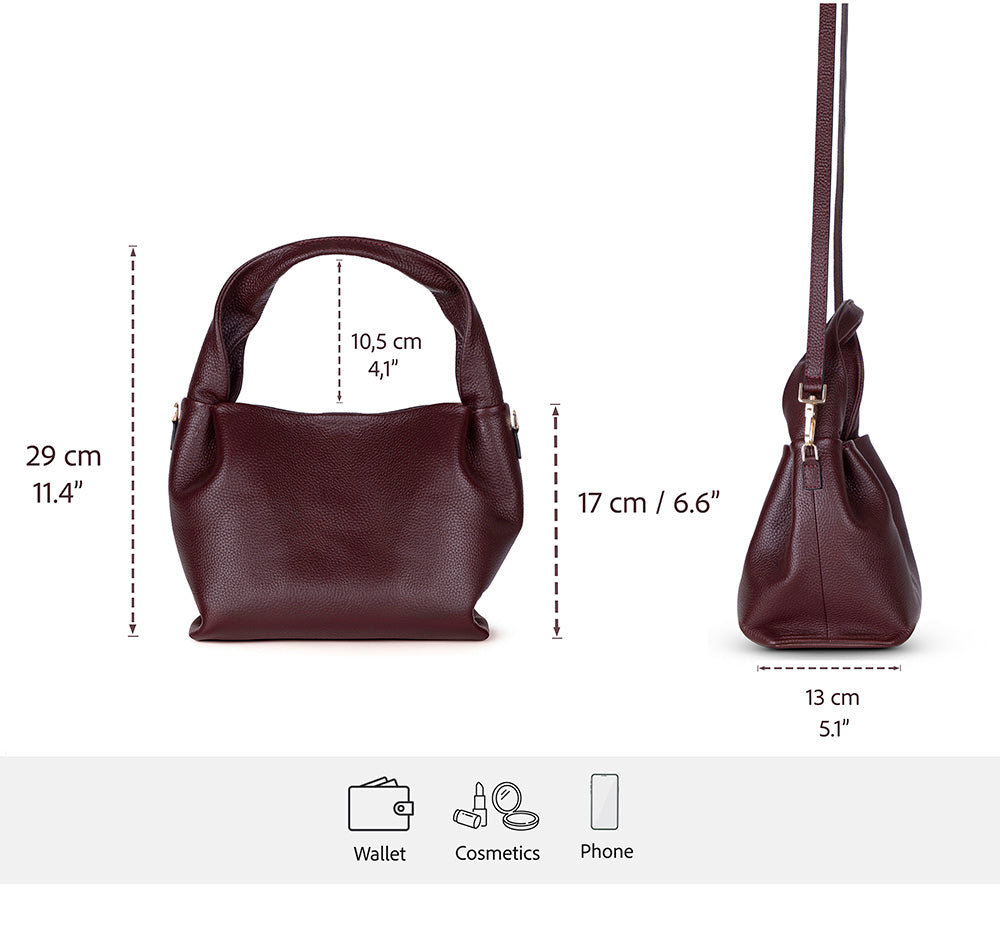 Women's Leather Bag - Cortina