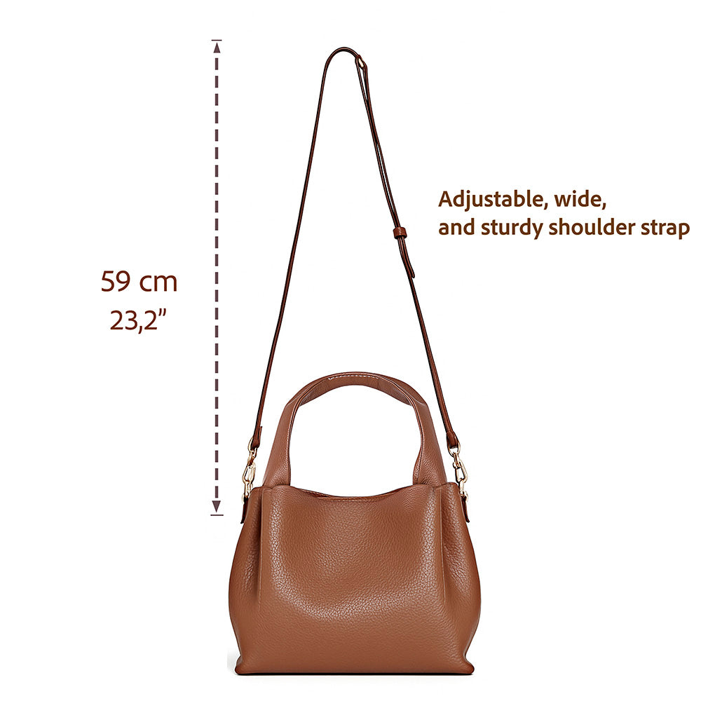 Women's Leather Bag - Cortina