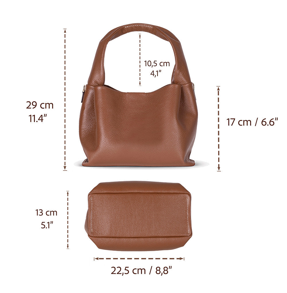 Women's Leather Bag - Cortina