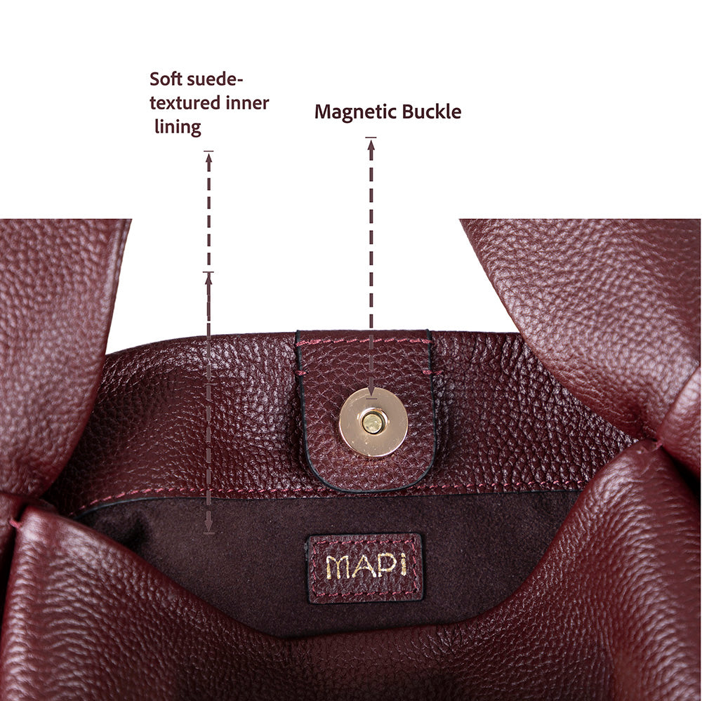 Women's Leather Bag - Cortina