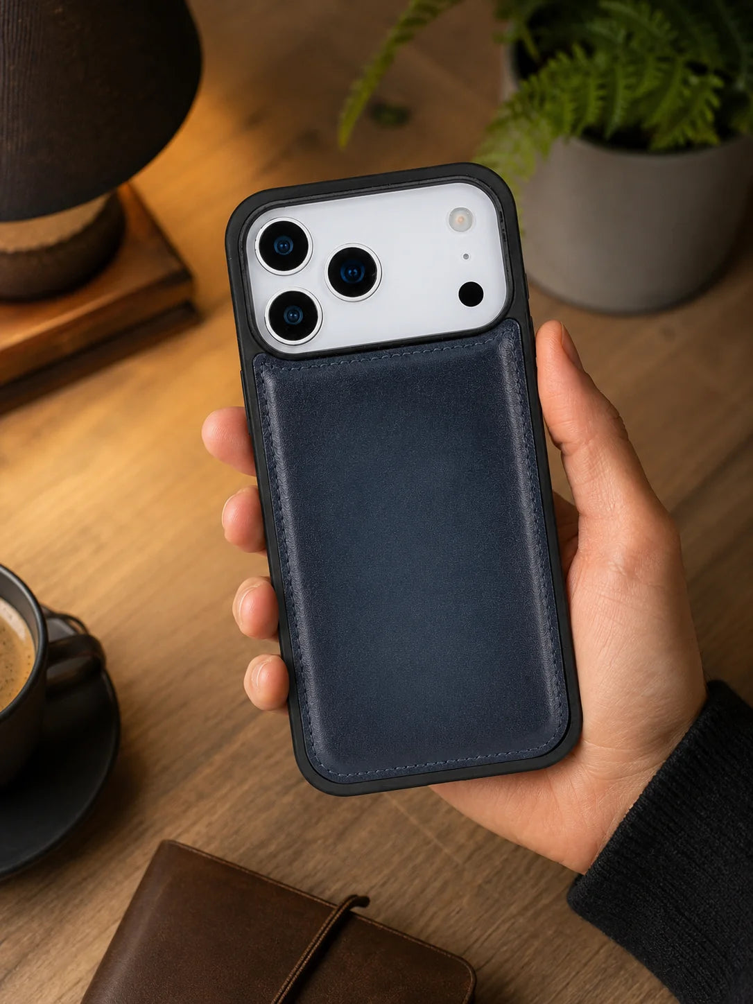 iPhone 17 Pro Max Leather Case - Flex Cover