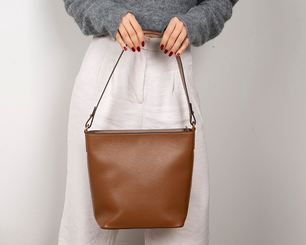 Women's Leather Bag - Elena