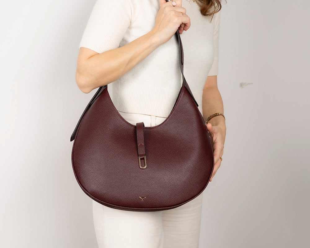 Women's Leather Bag - Rosa
