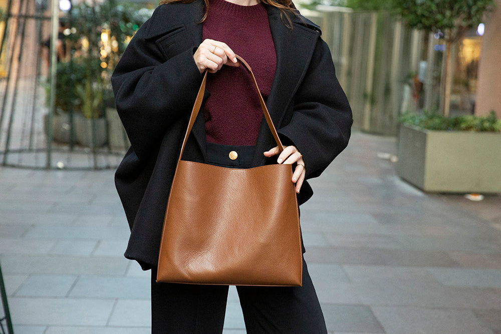 Leather Women's Bag - Stella