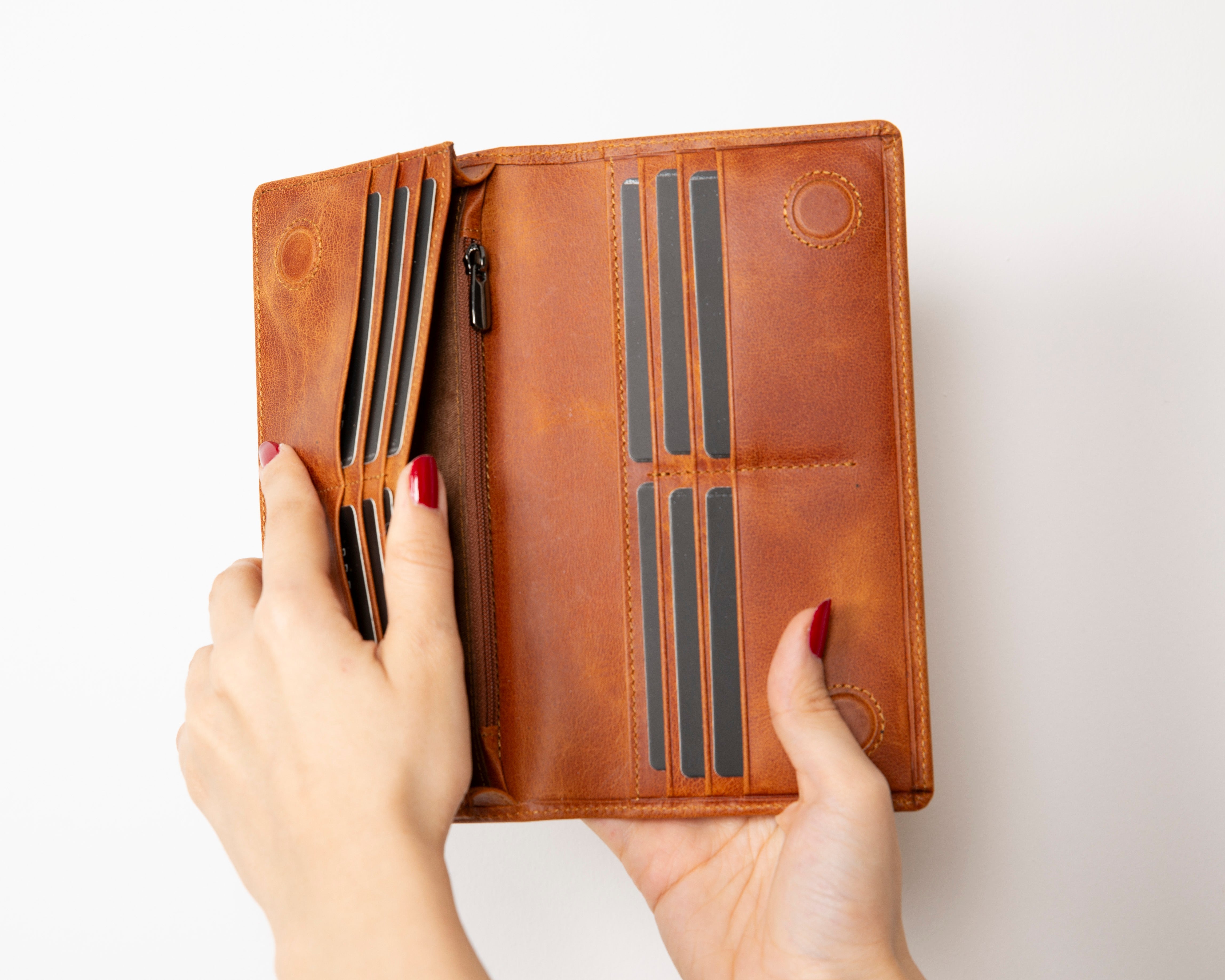 Leather Wallet - Aura