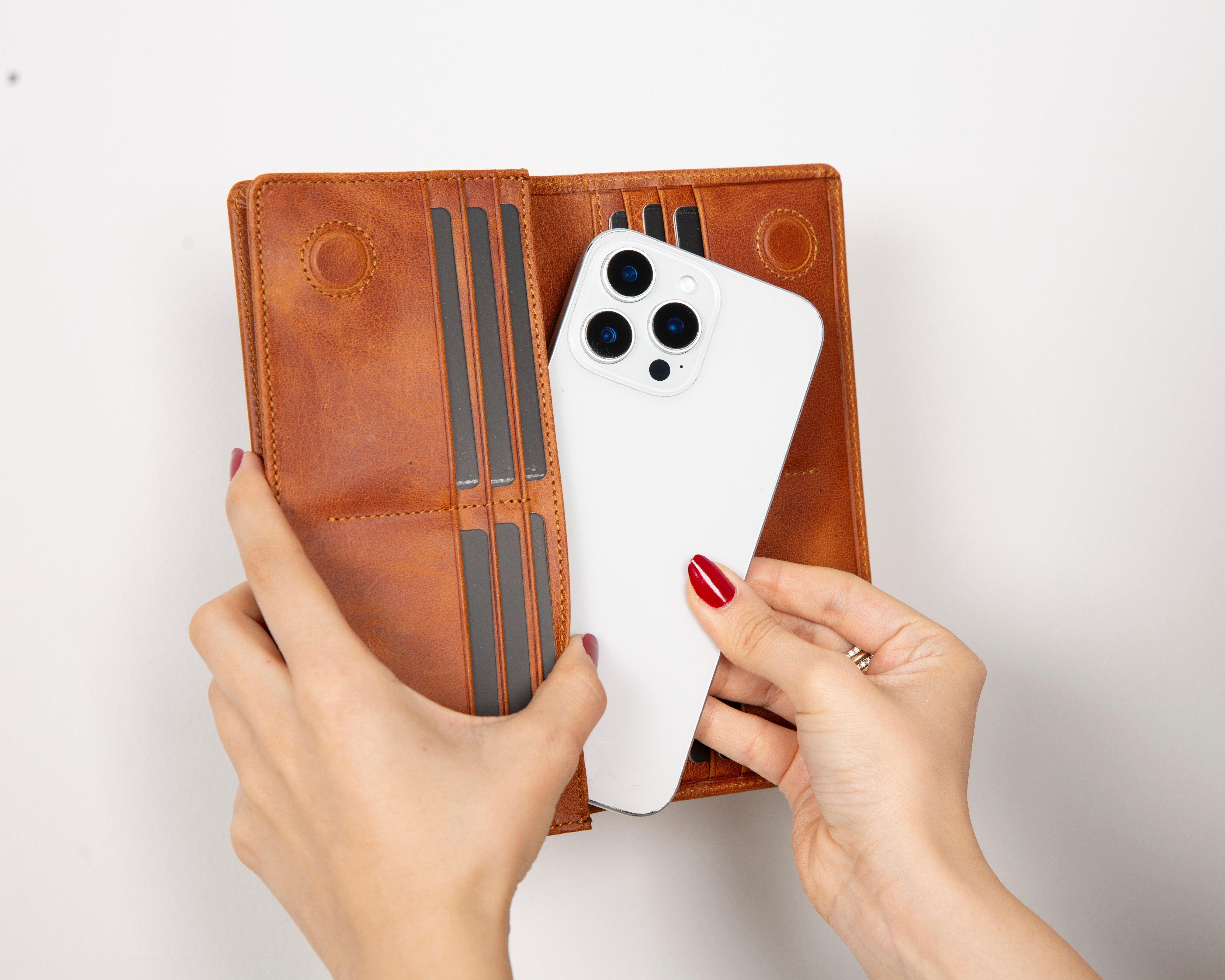 Leather Wallet - Aura