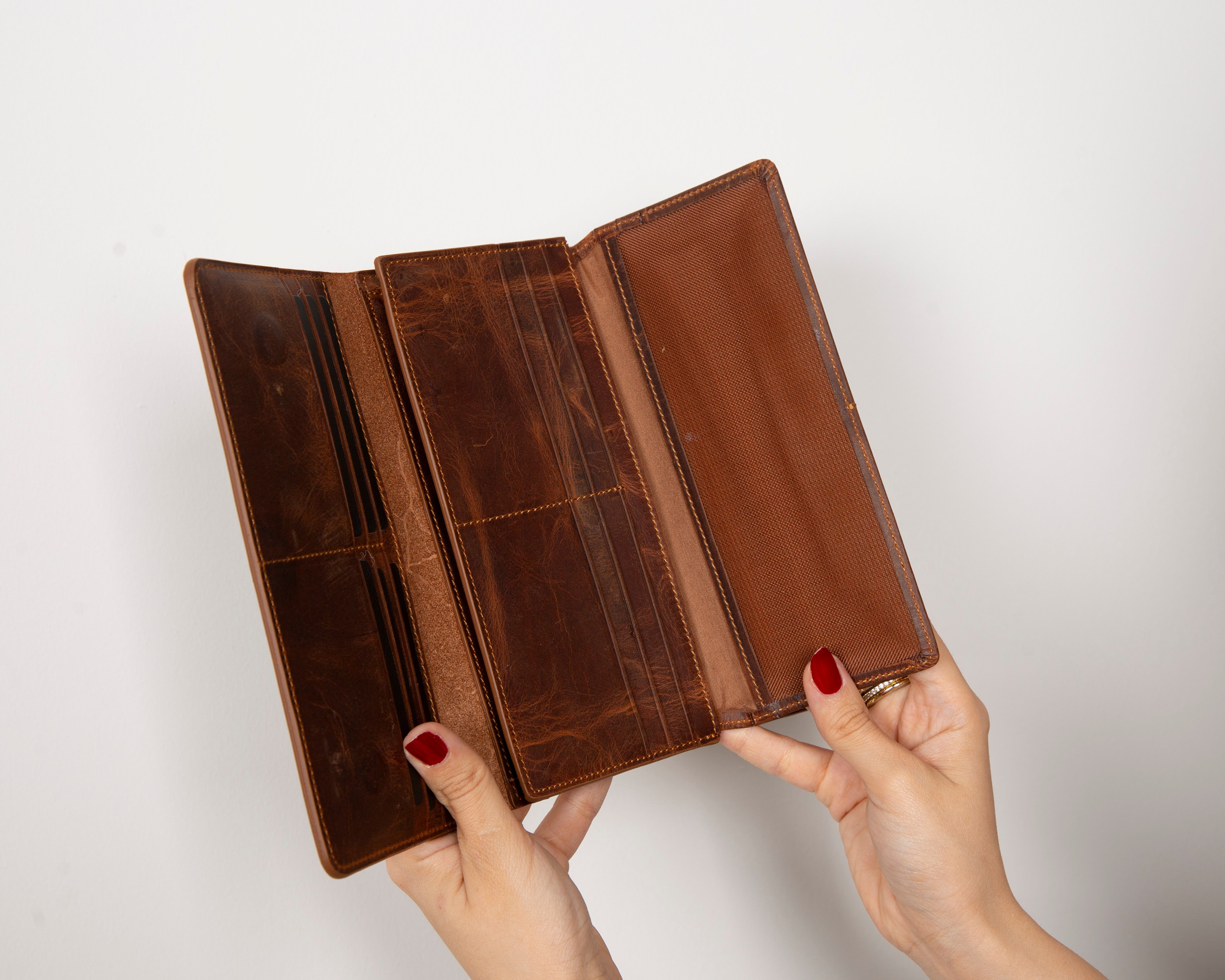 Leather Women's Wallet - Noble